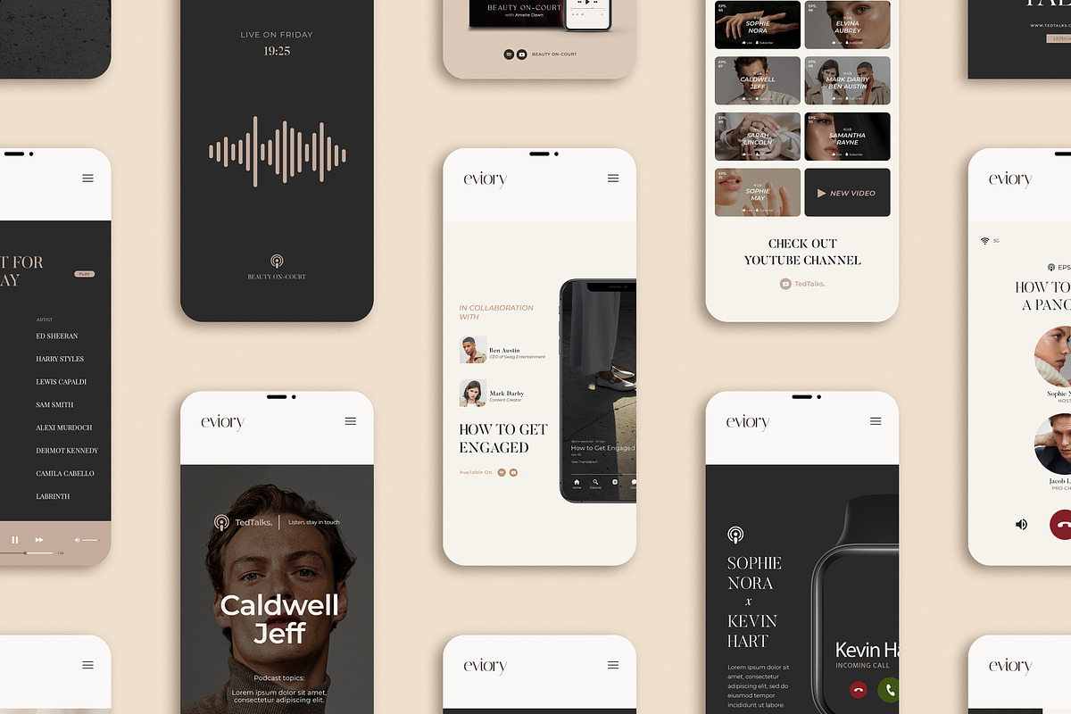 Podcast Instagram Creator CANVA PS, a Social Media Template by Eviory (Photo 18 of 20)