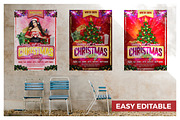 Christmas Party Flyer Template, a Flyer Template by HollyMolly! (Thumbnail 3 of 5)