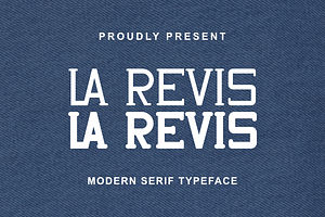 La Revis - Modern Serif Font