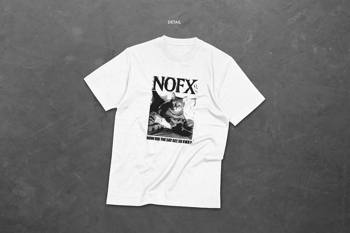 9 Realistic Front T-shirt Mockup, a Shirt Mockup by Uncentrifuged Pressure (Photo 4 of 11)