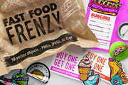 Fast Food Frenzy, a Food Illustration by melissadn (Thumbnail 1 of 6)