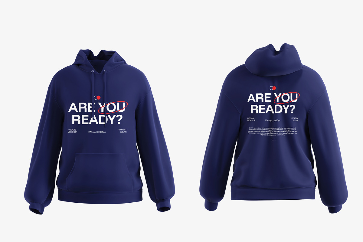 Hoodie Mockup, a Hoody Mockup by SLAB! Design (Photo 2 of 2)