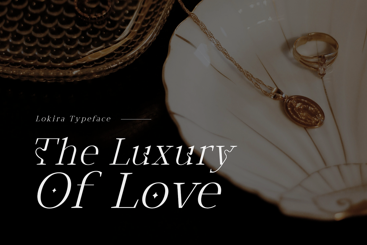CF Lokira - modern Elegant Serif, a Serif Font by Indotype Foundry (Photo 4 of 10)