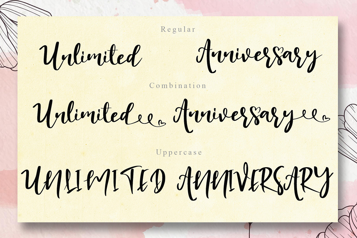Lucky Girl  Cutes Script Font, a Script Font by Aldedesign (Photo 3 of 7)