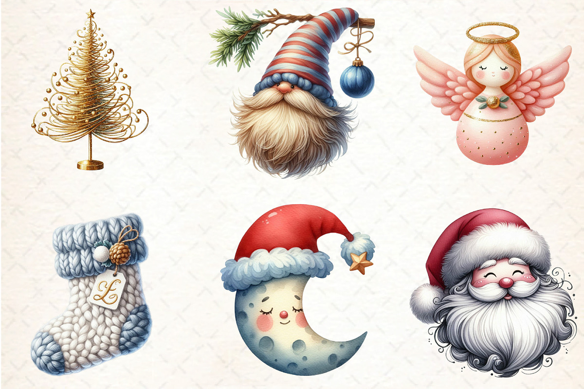 Christmas Tree and Decorations, an Illustration by DreamCafeArt (Photo 6 of 8)