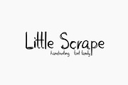 Little Scrape, a Script Font by TKDoodle (Thumbnail 1 of 8)