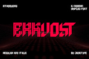 Eravost | Futuristic Display, a Symbol Font by Jadatype.id (Thumbnail 1 of 7)