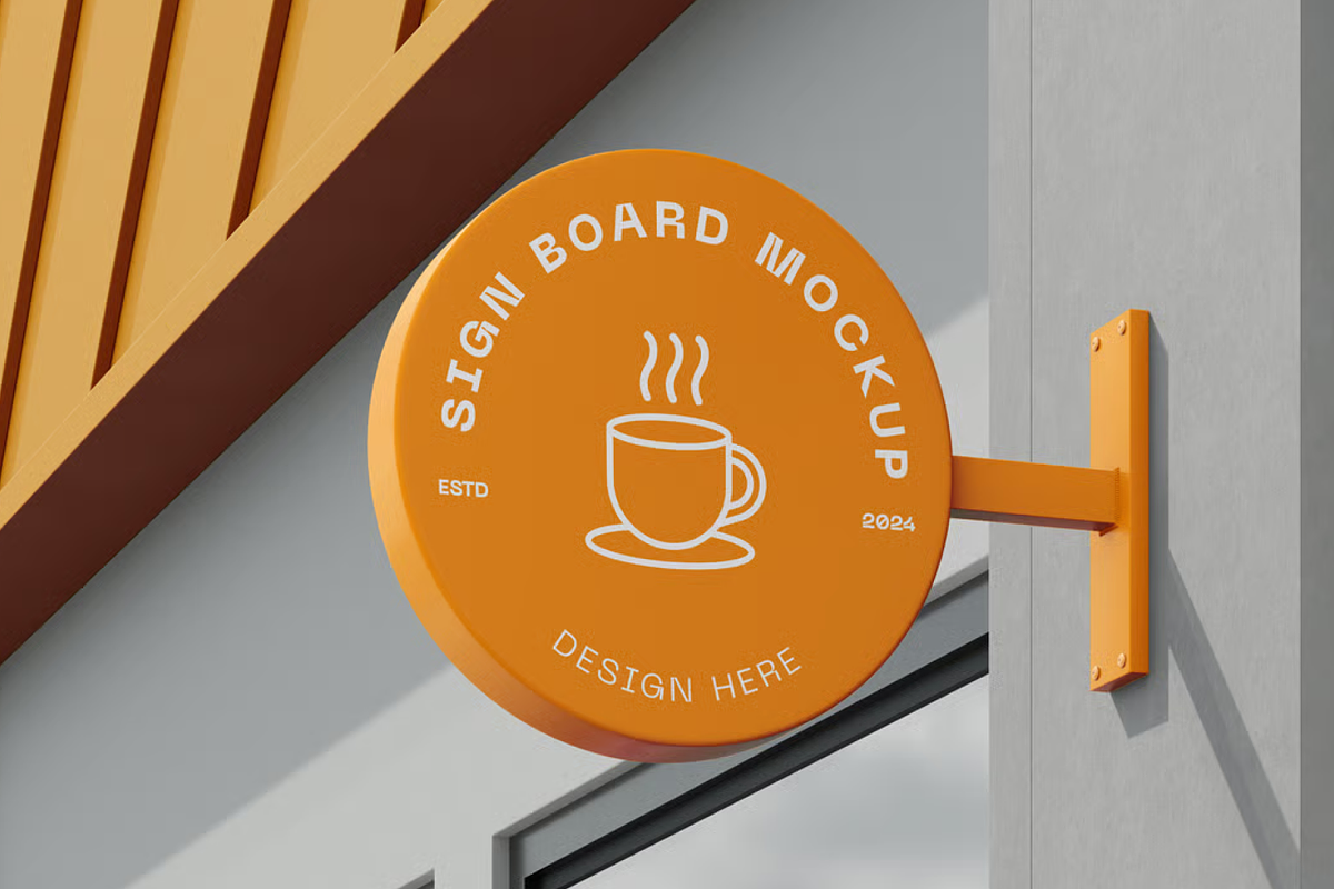 Sign Mockup, an Advertising Mockup by graphicsauce (Photo 4 of 4)