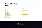 Electrician Website Template, a HTML Template by DigitalsDesigns (Thumbnail 5 of 5)
