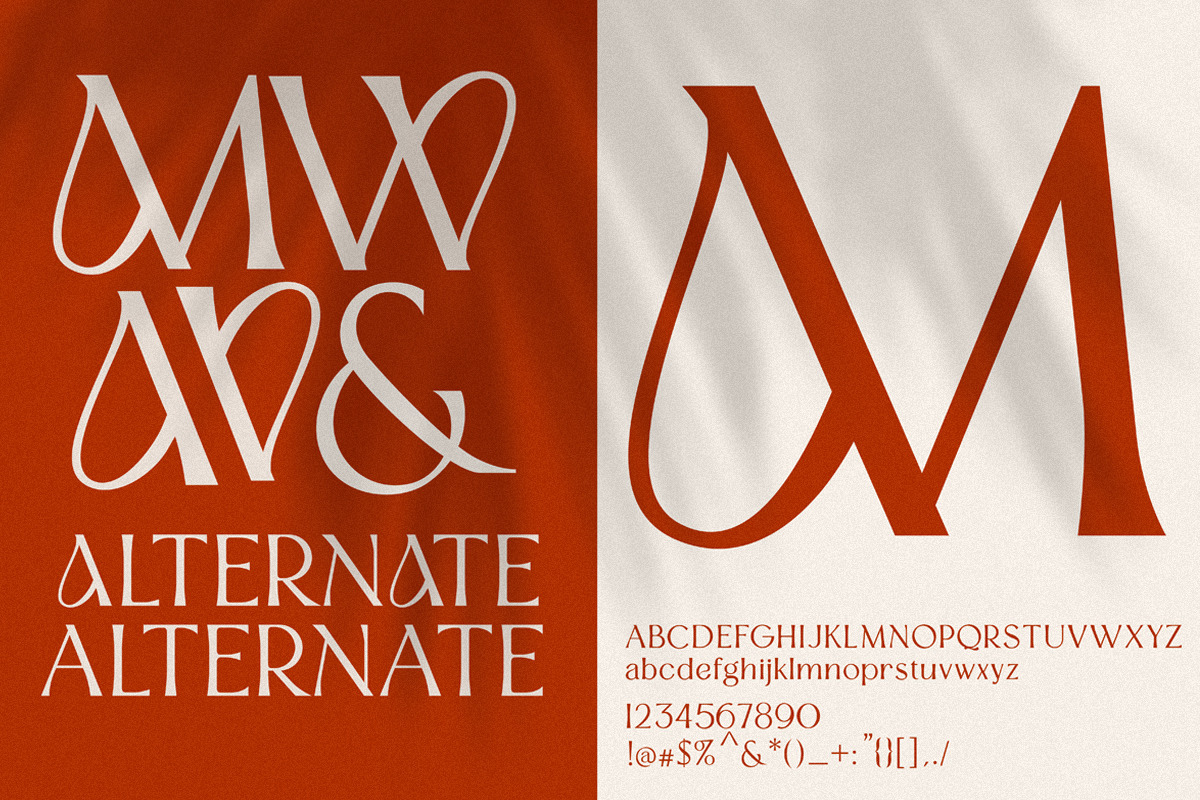 Modern Sensation | Pair Font, a Handwritten Font by typeline studio (Photo 4 of 14)