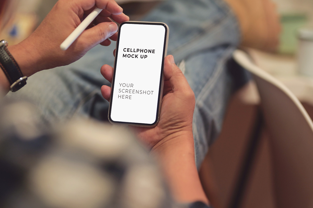 12 Smartphone Mockup #1, an Android Mockup by Walentin (Photo 8 of 13)