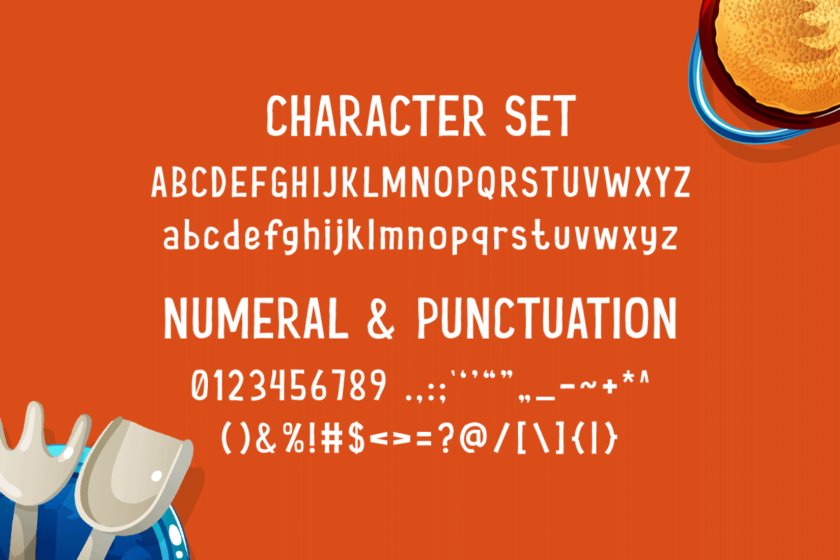 Courage Kid - Fun Kids Font, a Sans Serif Font by Modestype Studio (Photo 2 of 11)