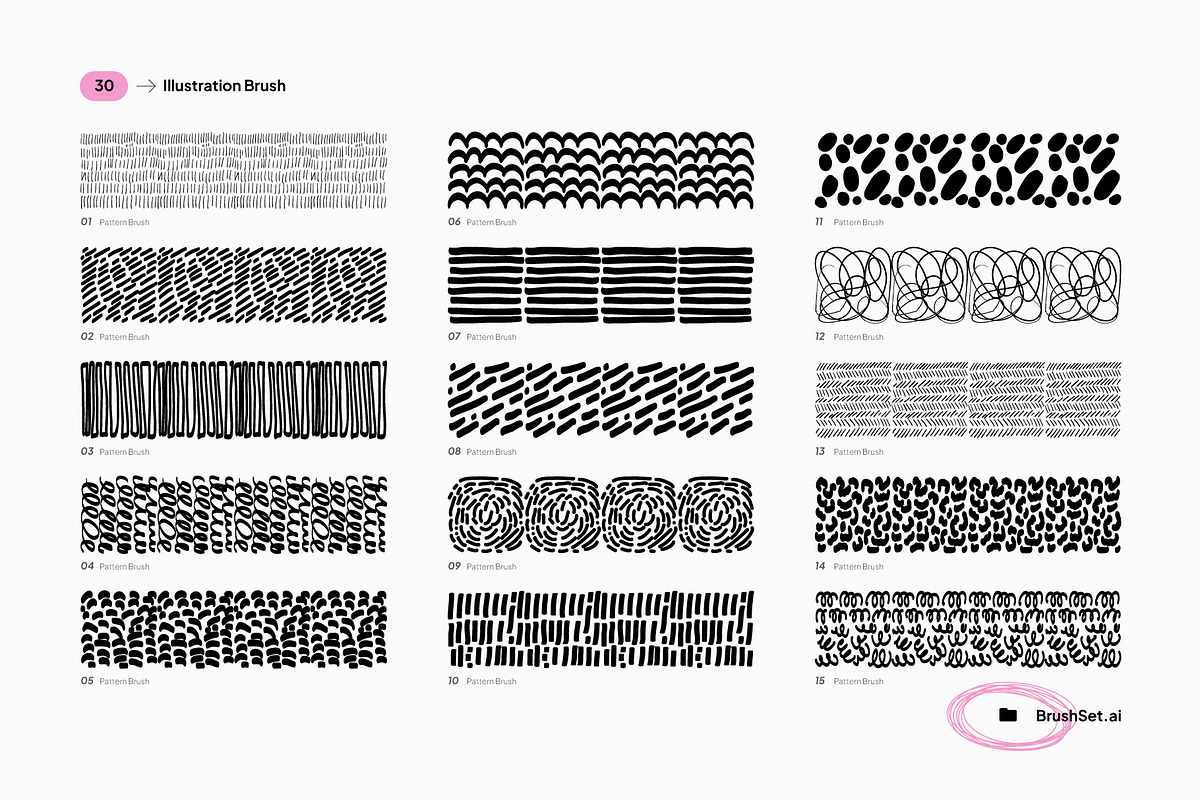 Random Abstract Textures and Brushes