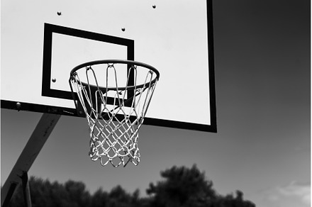 Outdoor basketball hoop or goal on, a Sports & Recreation Photo by Oleksandr Berezko