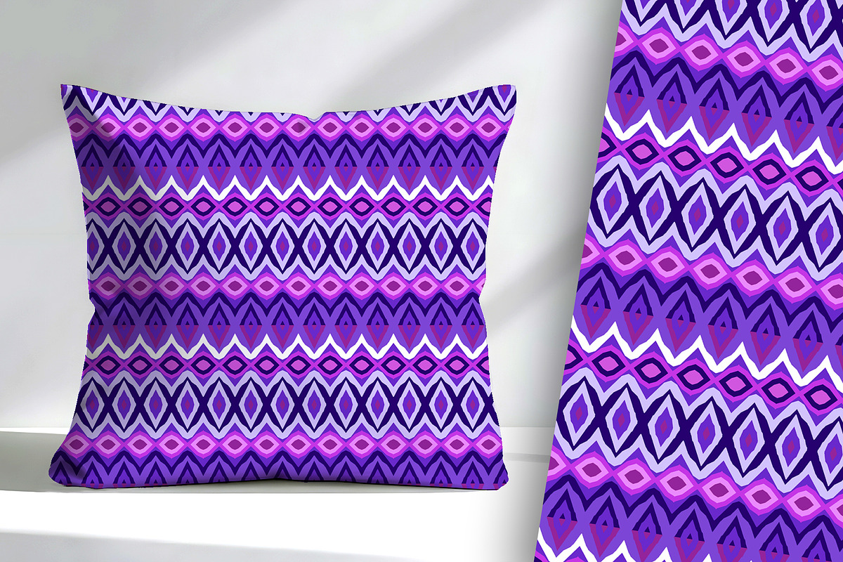 Purple Lace Geometric Seamless, a Pattern Graphic by Sharon Schwalbe (Photo 3 of 7)