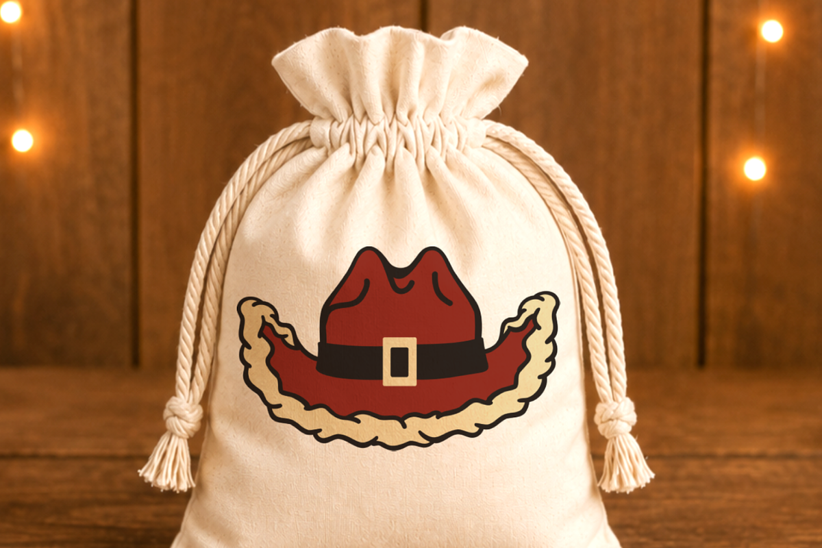 Cowboy Christmas Hat Clipart Set, a Seasonal Illustration by TanchaArt (Photo 4 of 7)