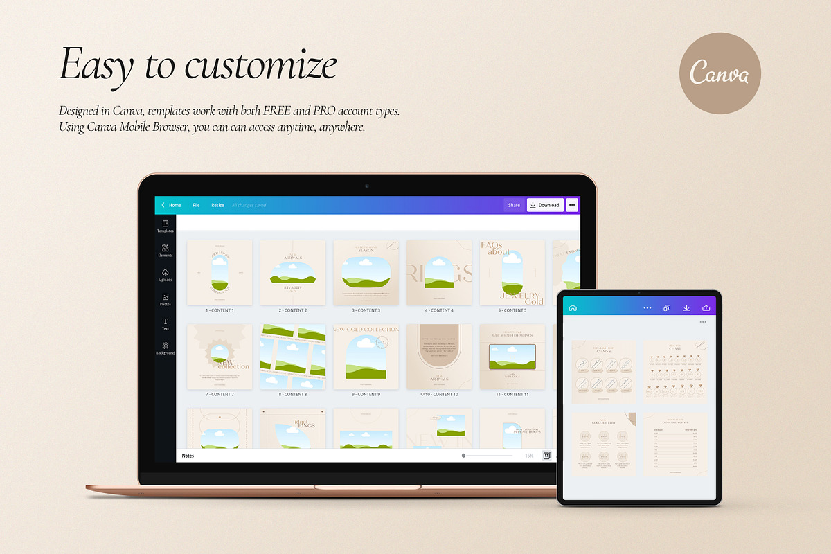 Jewelry Social Media Kit CANVA, a Social Media Template by Wildnun Studio (Photo 27 of 27)