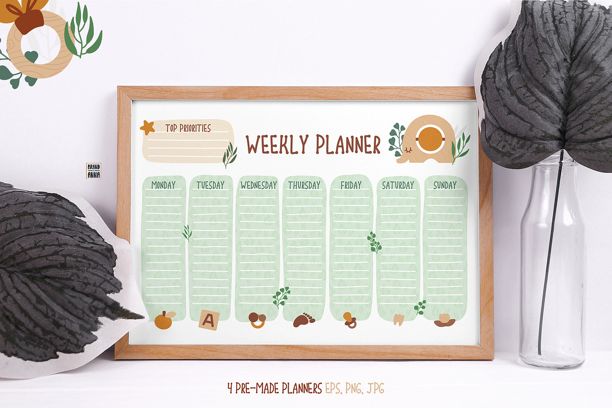 EcoToys & Eucalyptus Vector Clipart, an Animal Illustration by Brandianna (Photo 8 of 10)