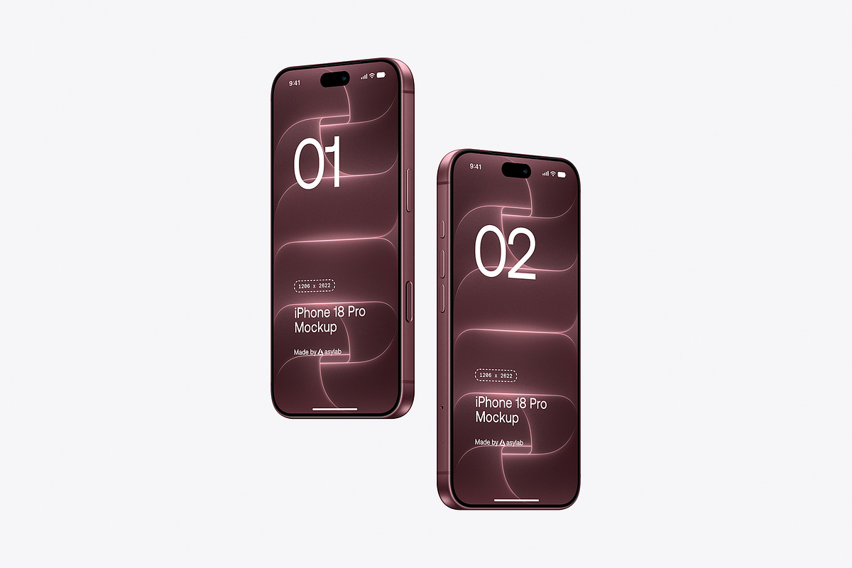 iPhone 18 Pro - 24 Mockups Scenes, an iPhone Mockup by Asylab (Photo 46 of 54)