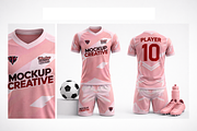 Complete Football Jersey Mockup, a Shirt Mockup by Mockup Power (Thumbnail 16 of 17)