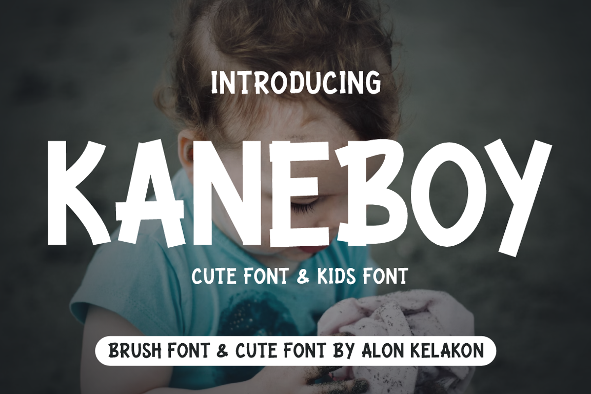Kaneboy, a Handwritten Font by alon kelakon (Photo 1 of 6)