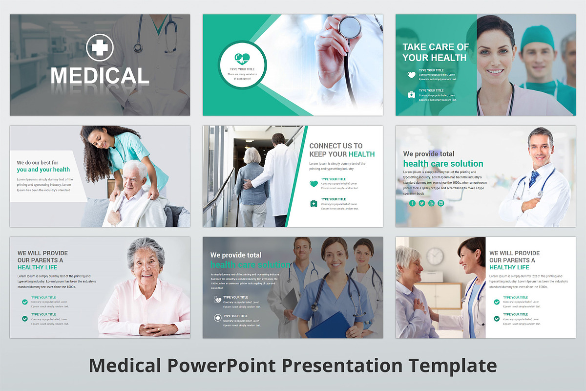 Medical PowerPoint Template, a Presentation Template by GraphicStan (Photo 5 of 12)