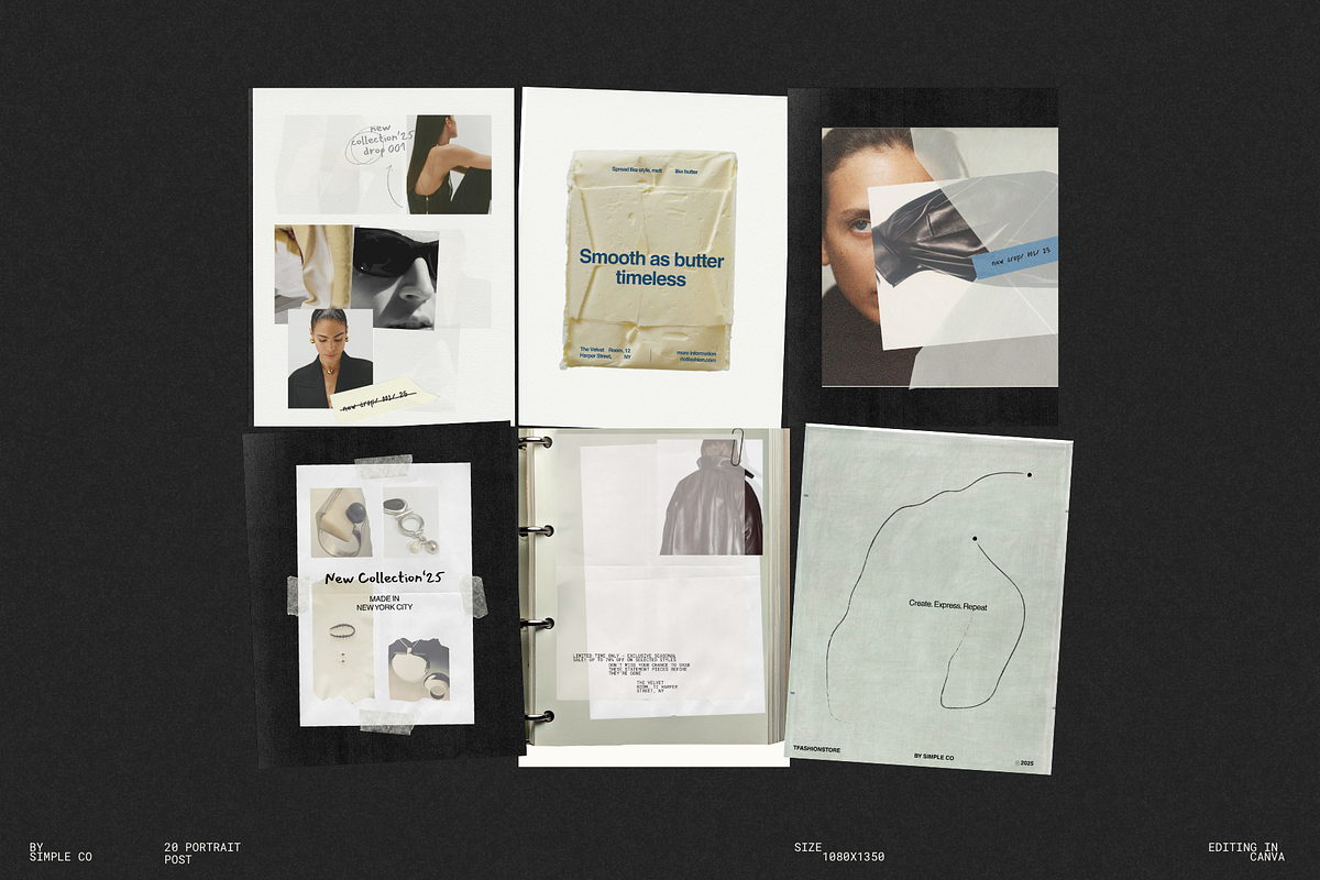 ORZA BUNDLE | ALL TEMPLATES, a Social Media Template by Simple có (Photo 3 of 6)