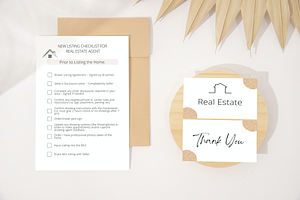 New Listing Checklist For Realtors