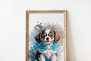 Puppy Photo to Painting Effect, an Action Add-On by MRI STUDIO (Thumbnail 2 of 15)