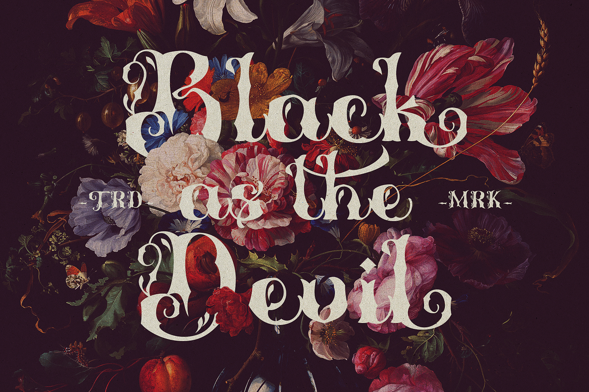 Polyphia - Decorative Font, a Blackletter Font by TypeClassHeroes (Photo 4 of 10)