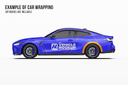 Performance Sport Coupe Mockup Set, an Advertising Mockup by Halal Graphic Studio (Thumbnail 7 of 12)