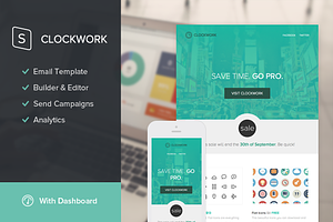 Clockwork Email Template + Builder