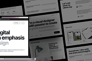 Showcasy - A Personal Portfolio Webs, an UI Kit Template by dhuhacreative (Thumbnail 2 of 8)