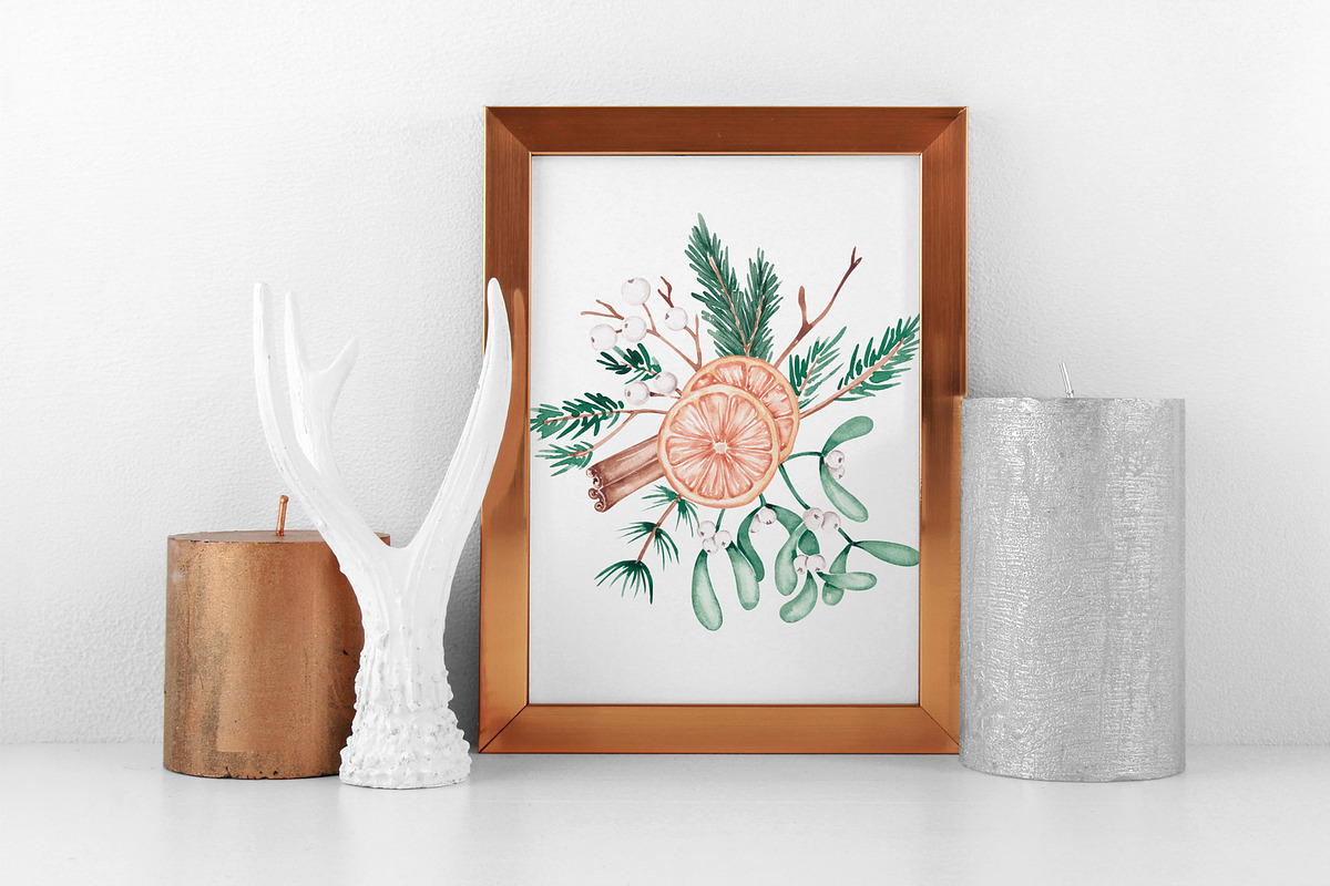 Noel Christmas Collection, a Seasonal Illustration by SirenaArt (Photo 7 of 20)