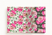 Watercolor Pink Peonies Clipart, an Object Graphic by DiashaArt (Thumbnail 8 of 10)