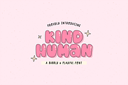 KIND HUMAN | Bubbly and Playful Font, a Handwritten Font by Maria Feliz Fonts (Thumbnail 1 of 9)