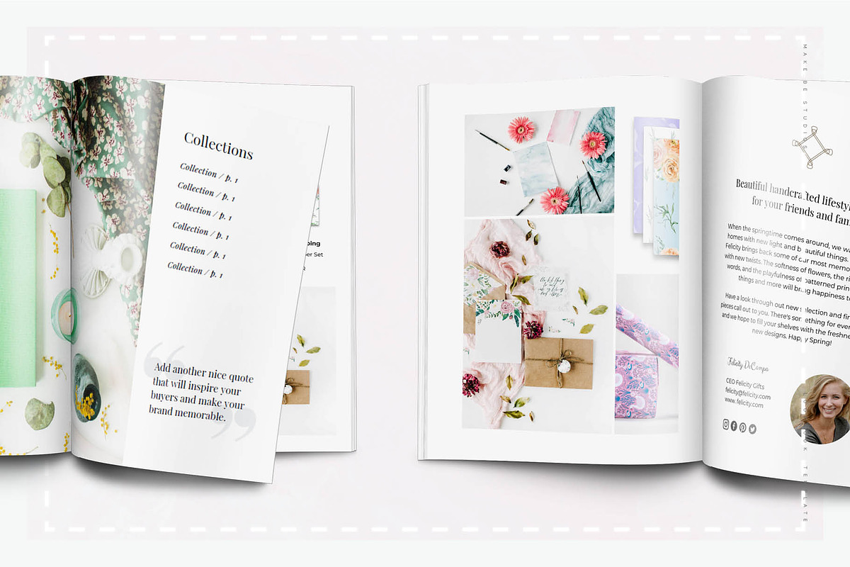 Felicity Wholesale Catalog, a Magazine Template by Creative Day (Photo 4 of 7)