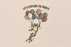 Let's explore the world, an Animal Illustration by Vectorlina