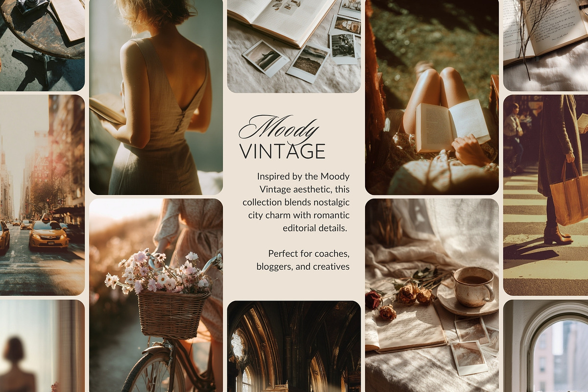 Vintage Vibes Stock Images Vol 2, a Business Photo by The Brand Alchemists (Photo 2 of 10)