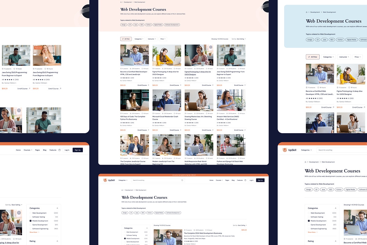 UpSkill — Education HTML Template, a HTML Template by CreativeLayerss (Photo 2 of 3)