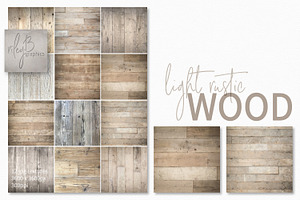 Light Rustic Wood Textures