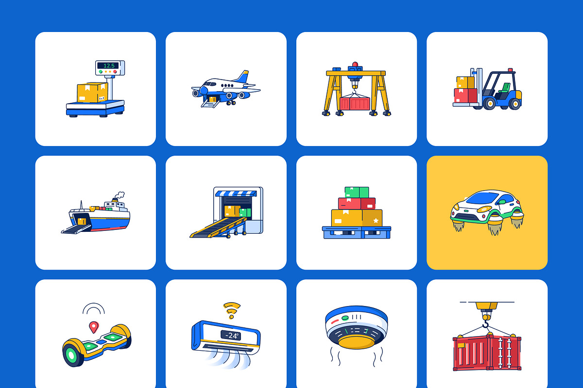 Technology Flat Icons Bundle, a Duotone Icon by Brickclay (Photo 11 of 11)