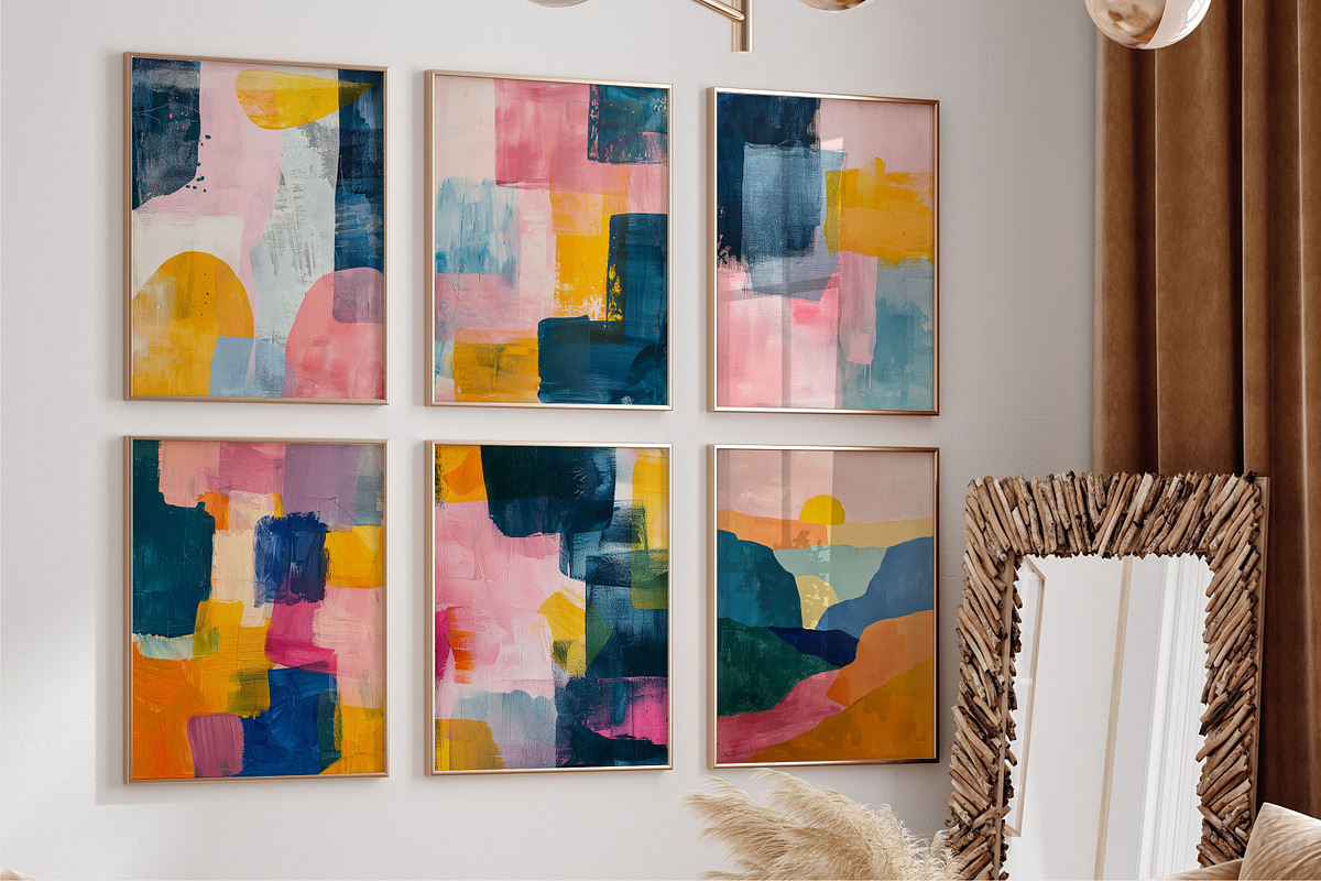 Watercolor block illustration, a Decorative Illustration by DamonYang's shop (Photo 6 of 8)