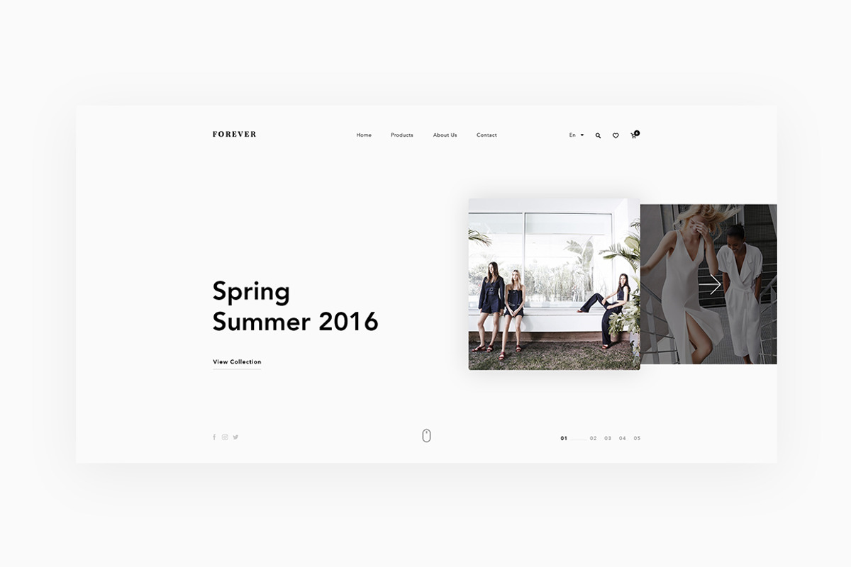 Forever Best Modern Fashion Theme, a Templates & Theme by Design Universe (Photo 6 of 6)