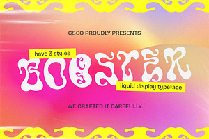 CS Booster – Liquid Font