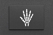 Skeleton Hand Silhouette Vector, an Object Illustration by Vectorium Studio (Thumbnail 4 of 4)