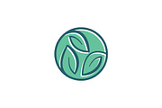 Eco Globe Simple Logo for Business, a Branding & Logo Template by Logo Loom (Thumbnail 1 of 4)