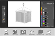 Container Mockup PSD, a Cups & Container Mockup by Bruno's Shop (Thumbnail 3 of 4)