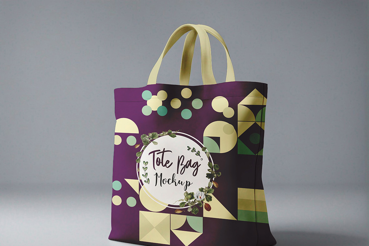 Tote Bag Mockup, a Merchandise Mockup by 3djagan (Photo 2 of 6)