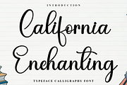 California Enchanting, a Handwritten Font by InermediaSTUDIO (Thumbnail 1 of 8)